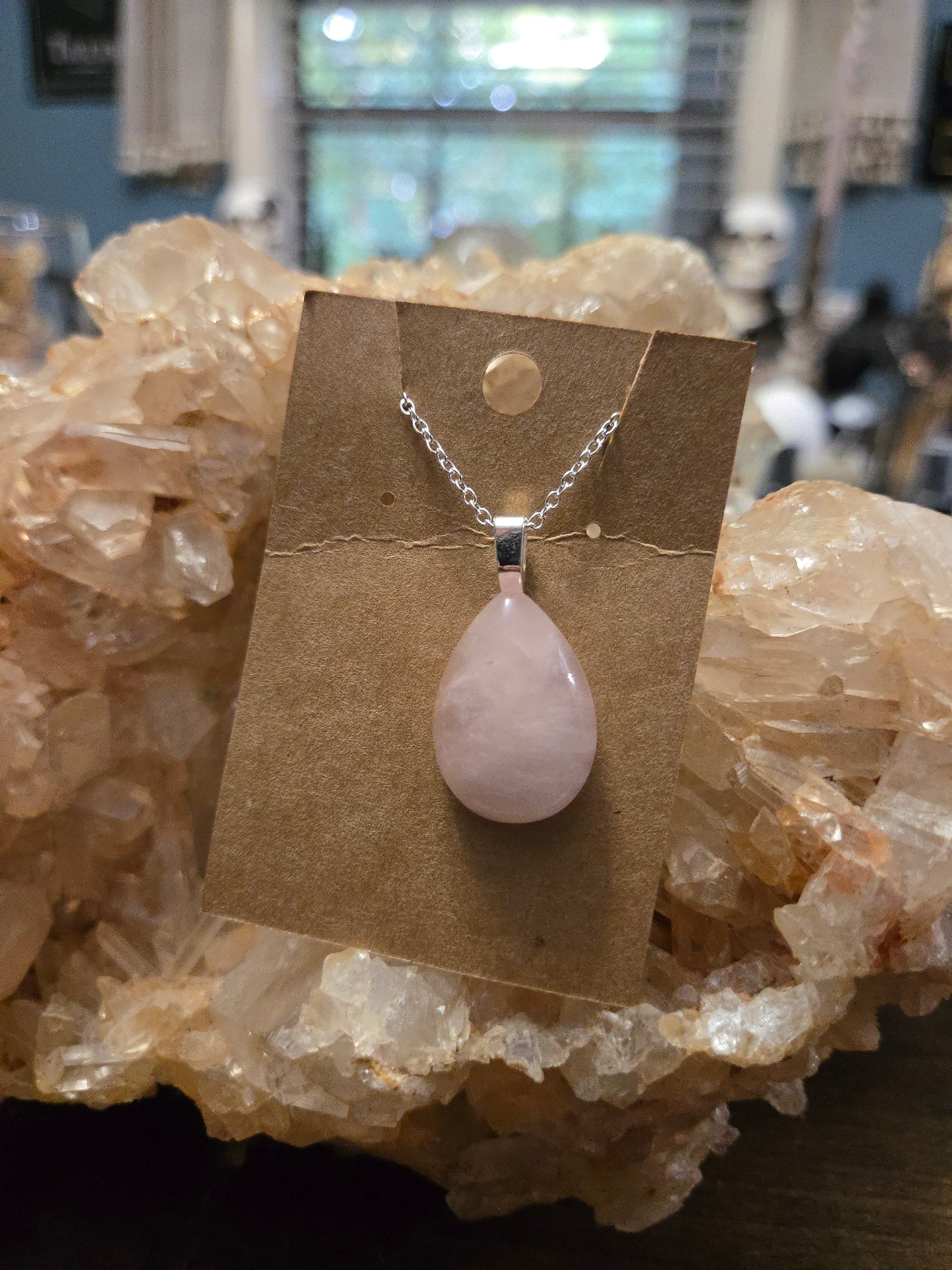 🌸 Rose Quartz Necklace 🌸