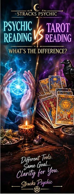 Psychic Reading vs. Tarot Reading: What’s the Difference?