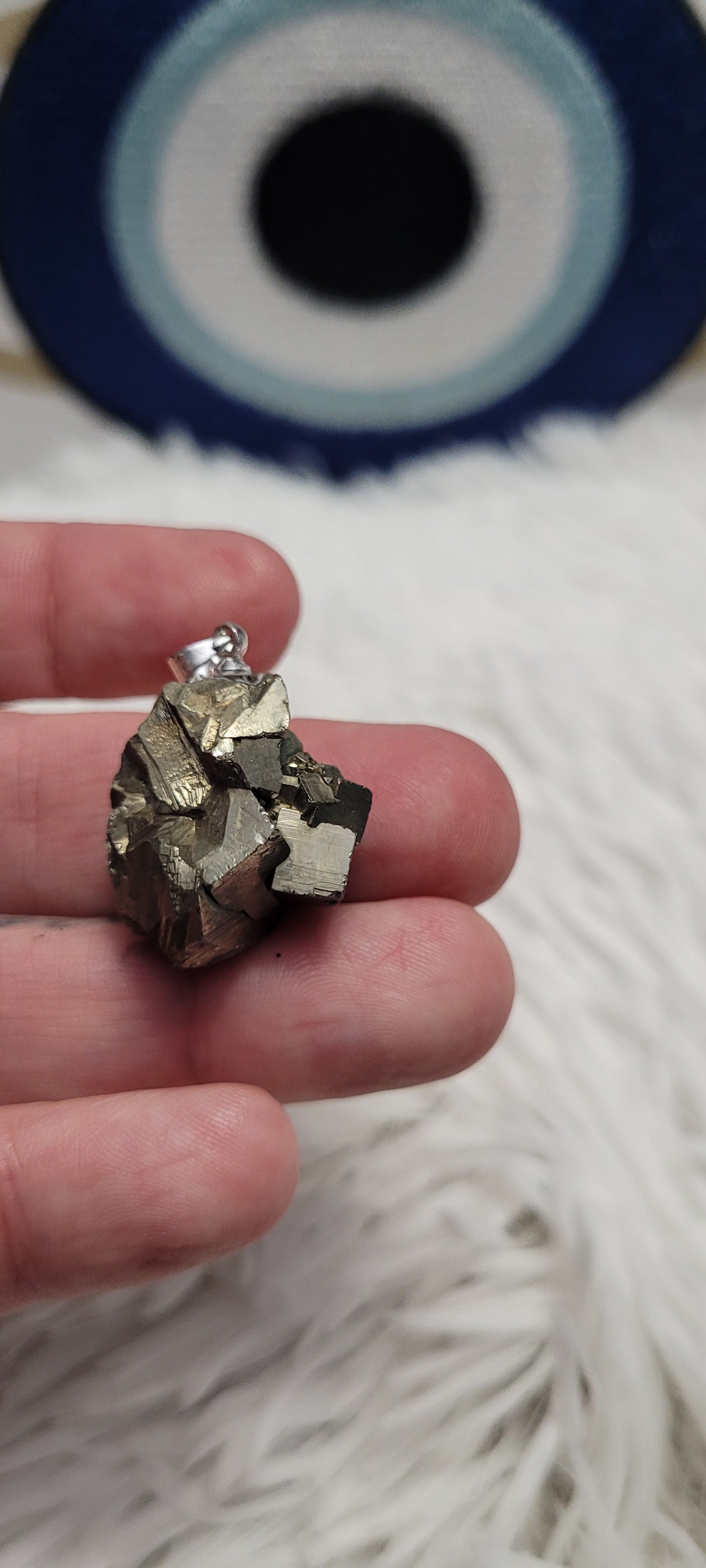 Pyrite pendant