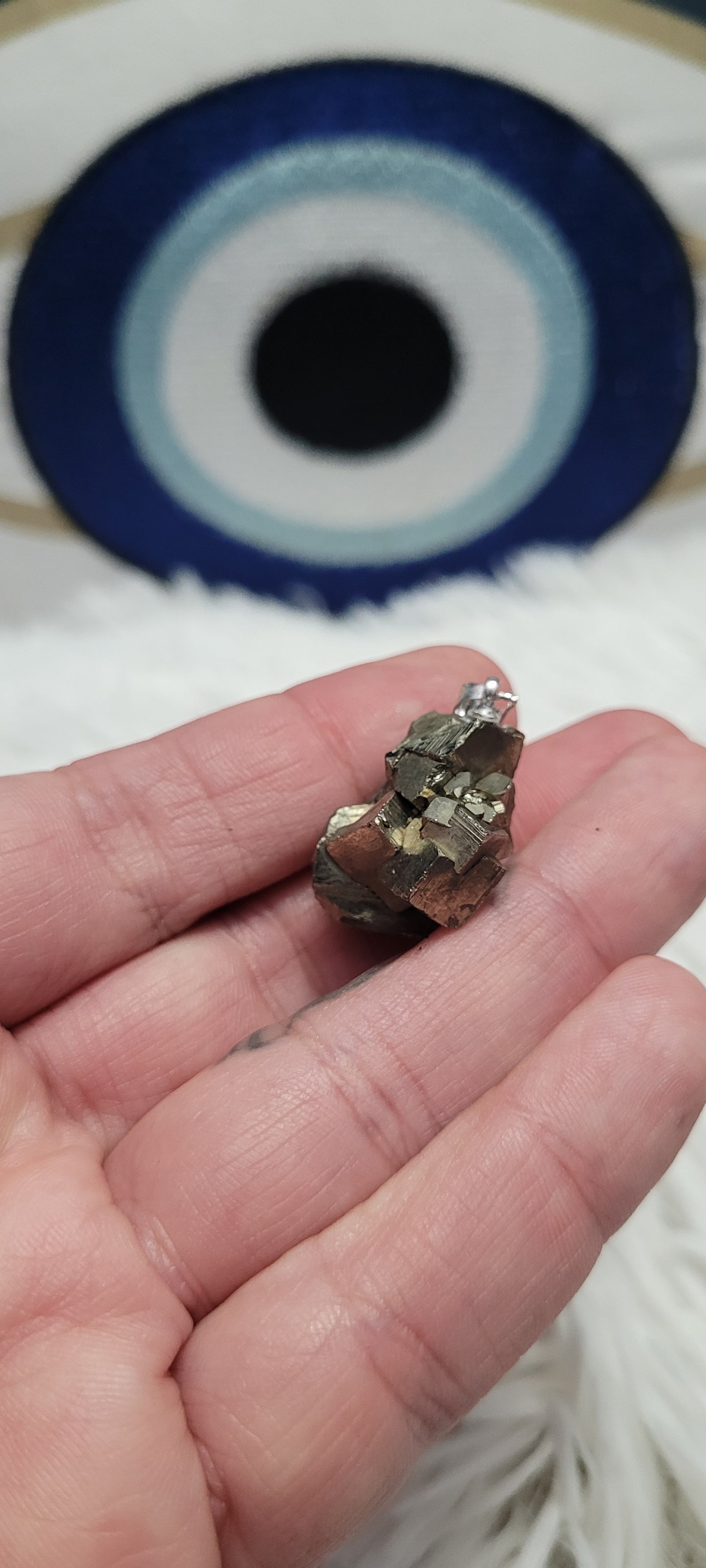 Pyrite pendant