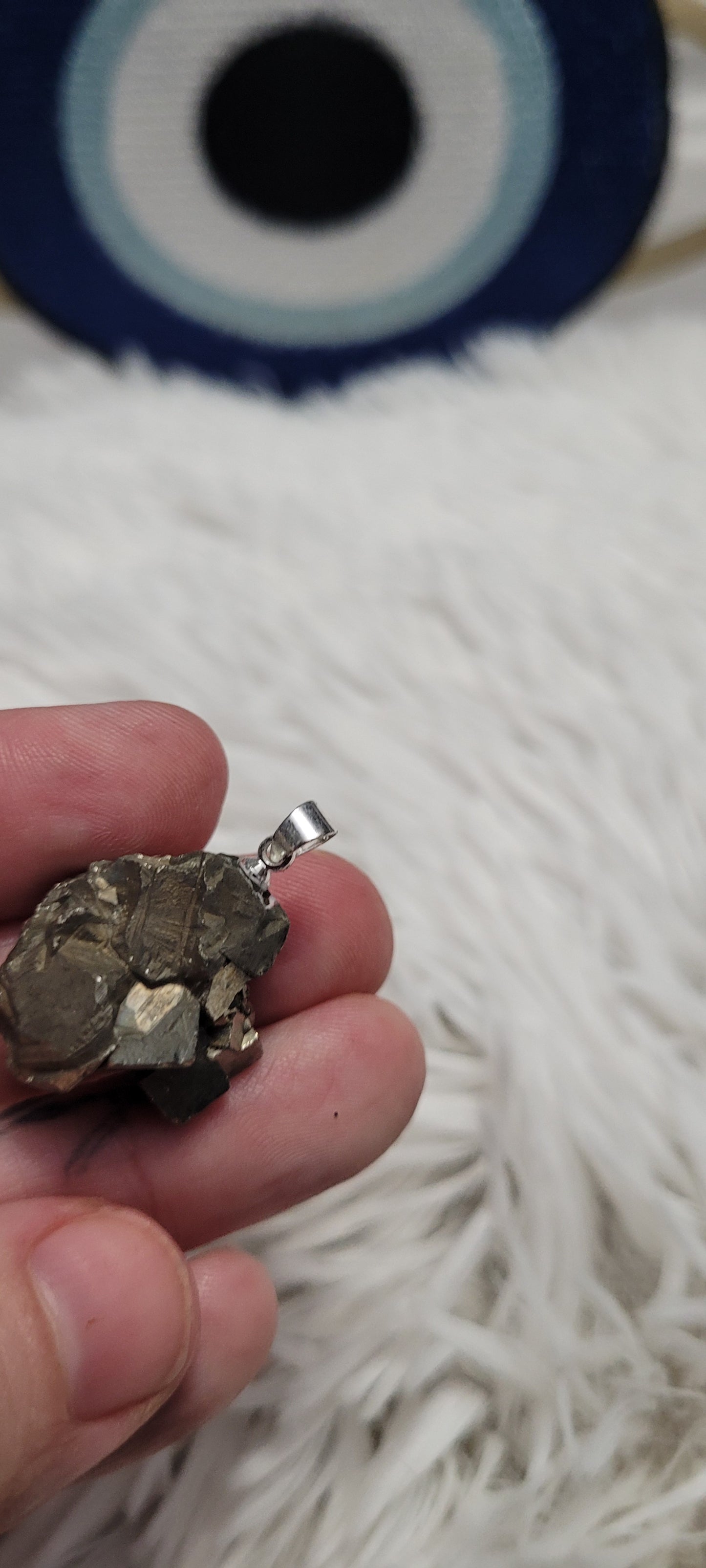 Pyrite pendant