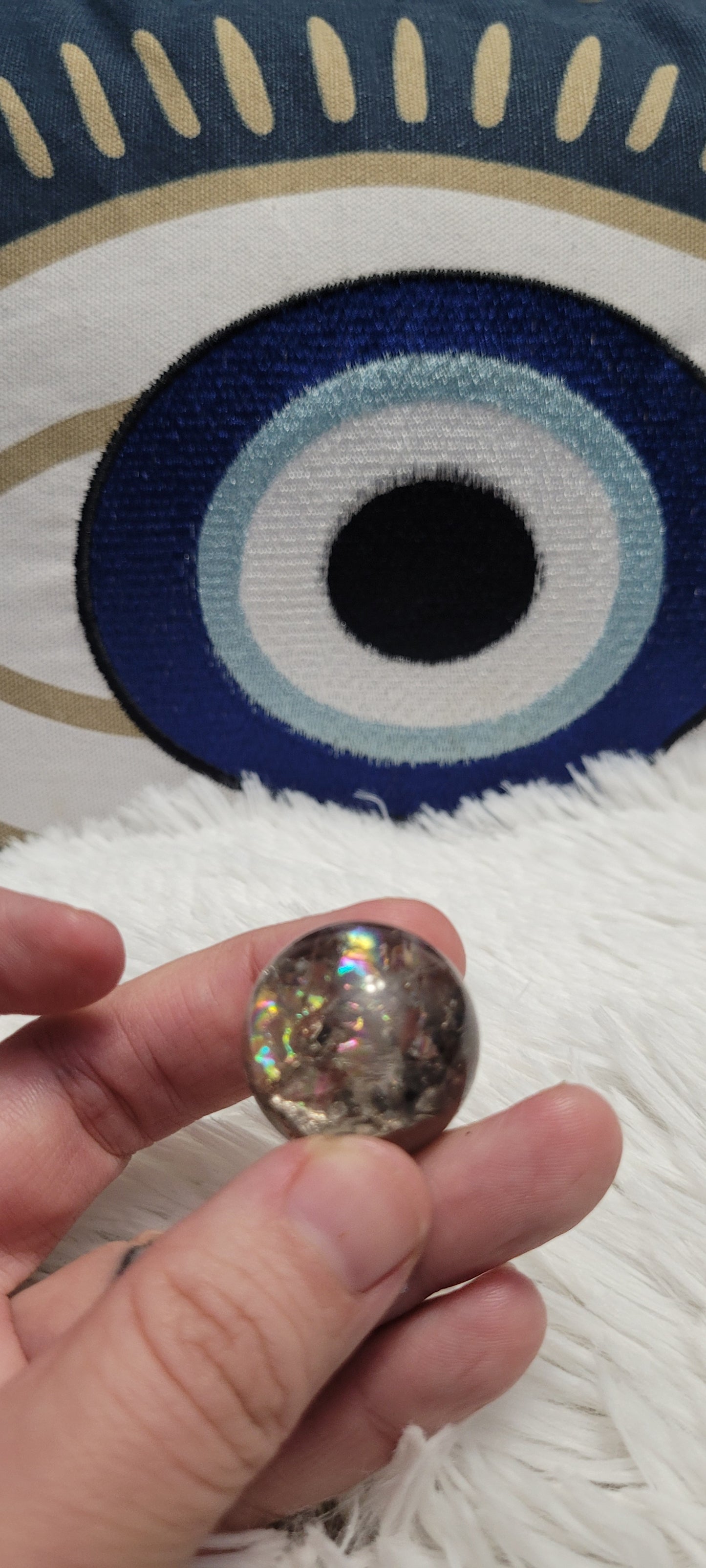 Smoky quartz 🌈 mini sphere