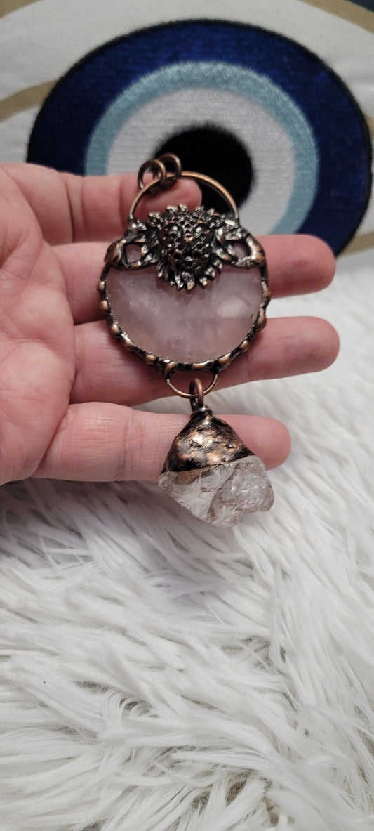 Self love+clarity+ strength pendant