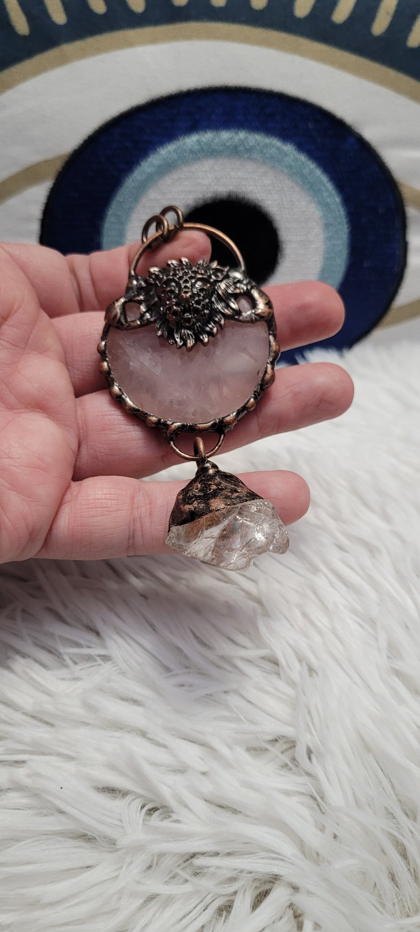 Self love+clarity+ strength pendant