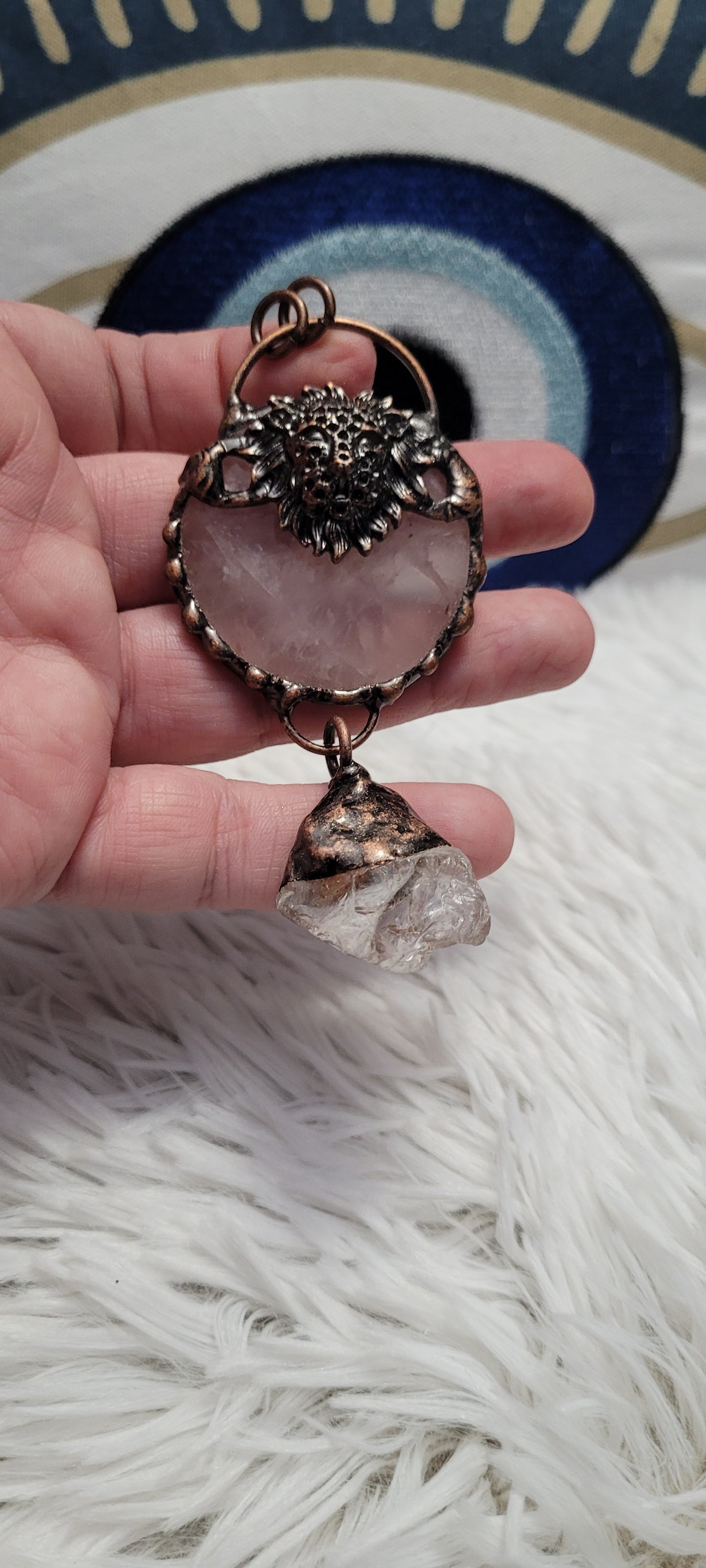 Self love+clarity+ strength pendant