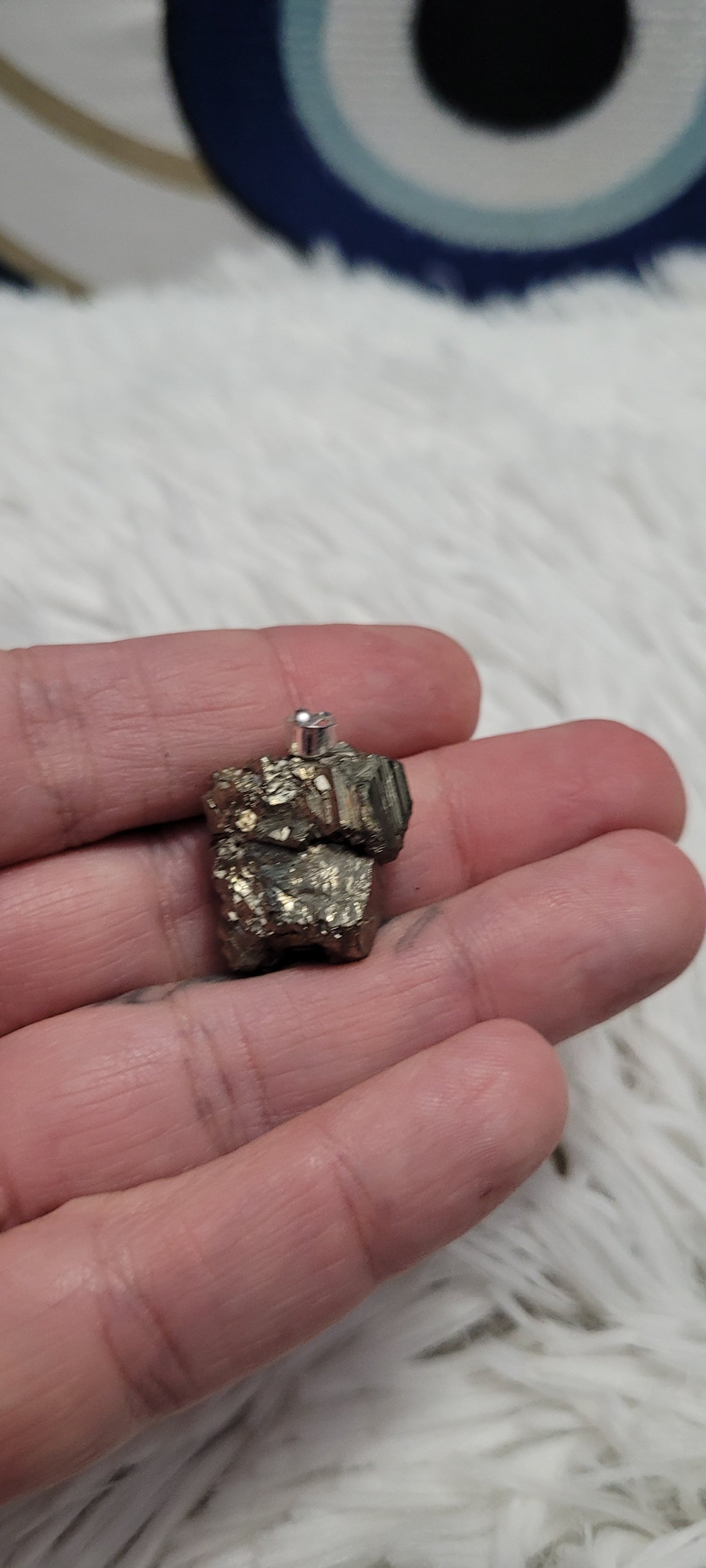 Pyrite pendant