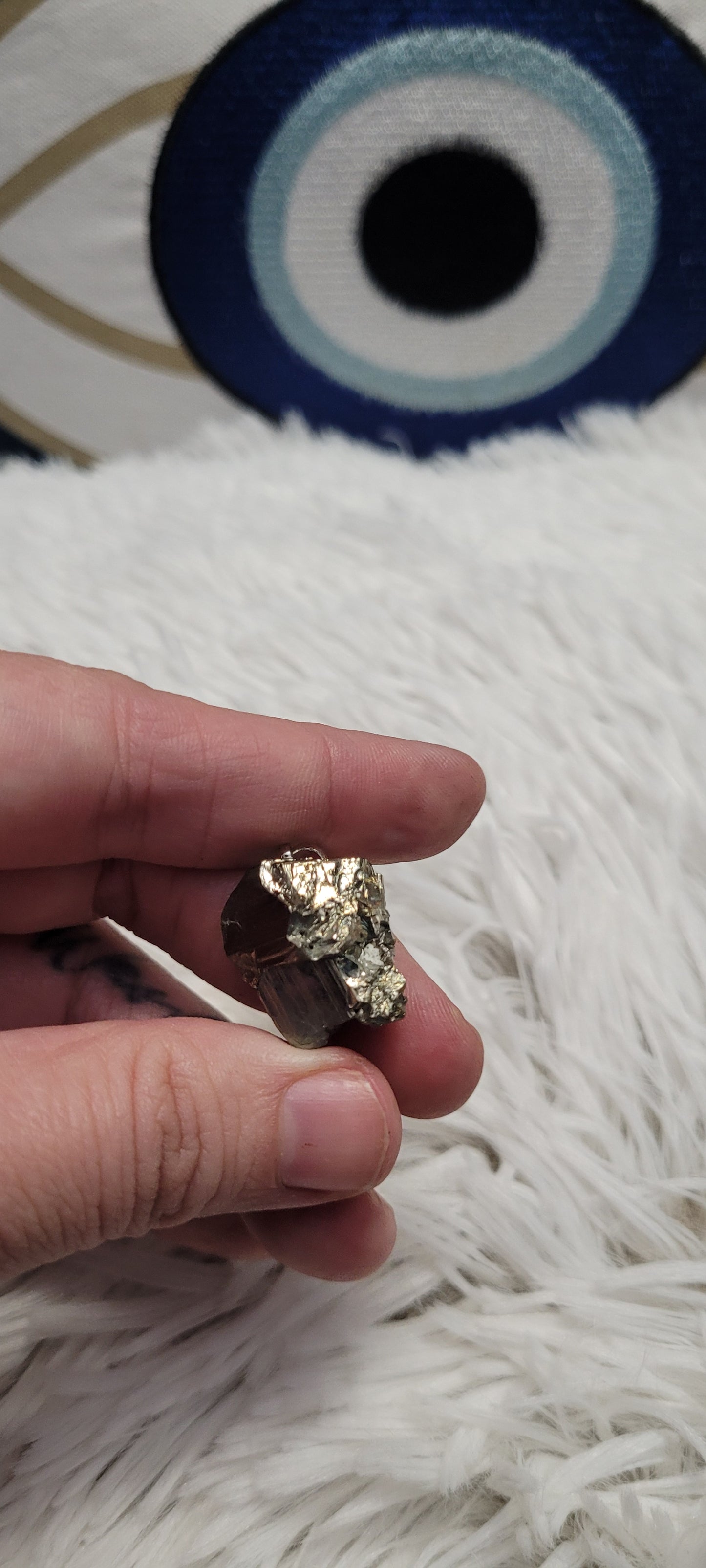Pyrite pendant