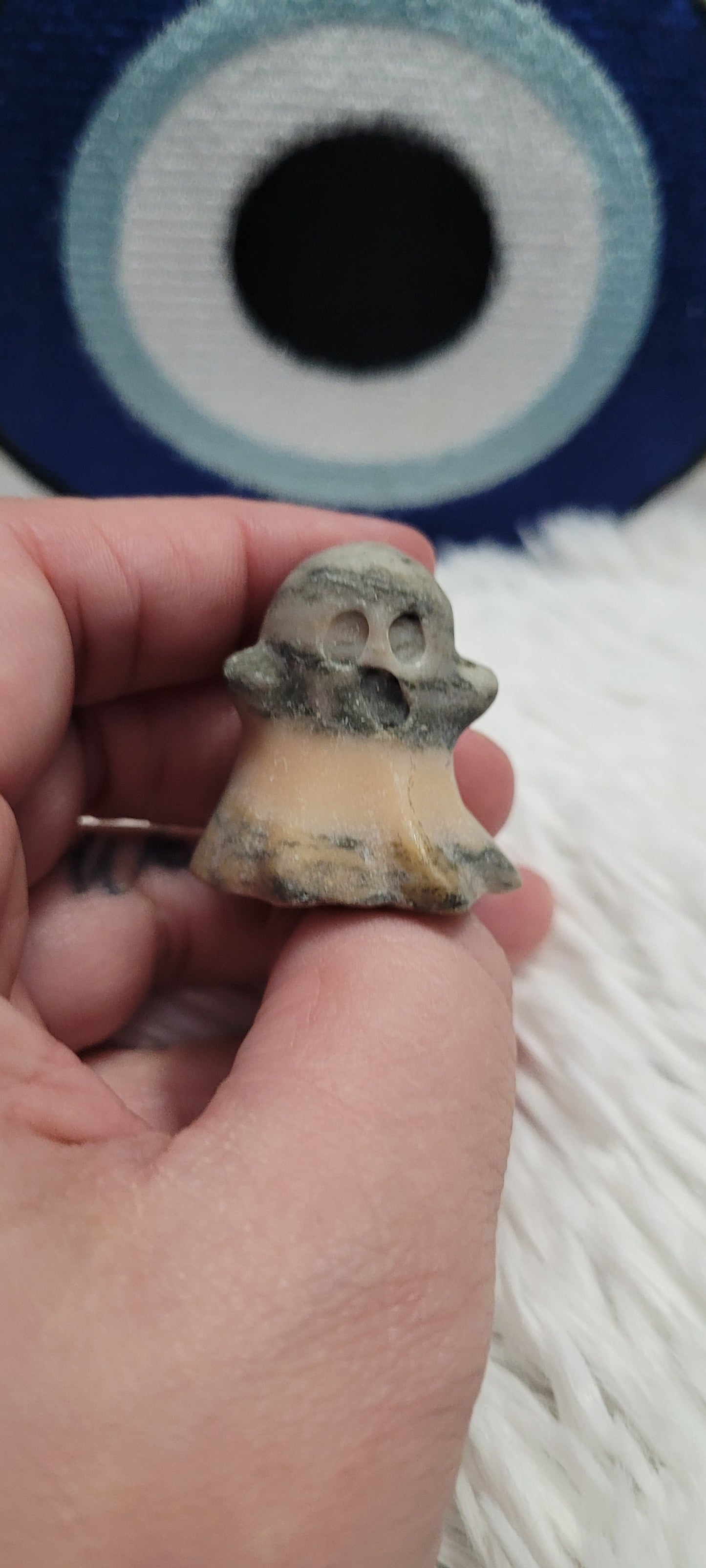 Crystal ghost carving