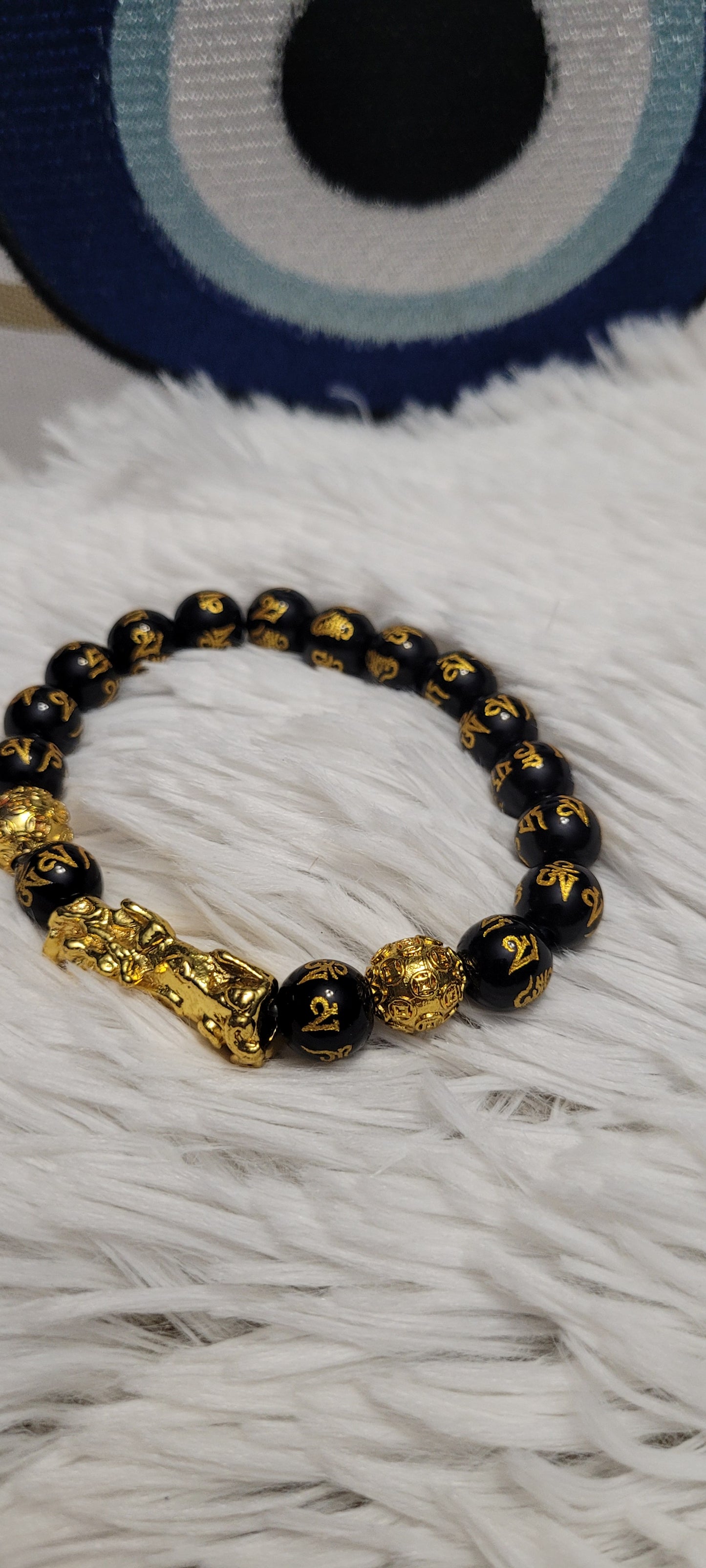 Feng shui Money good luck dragon bracelet