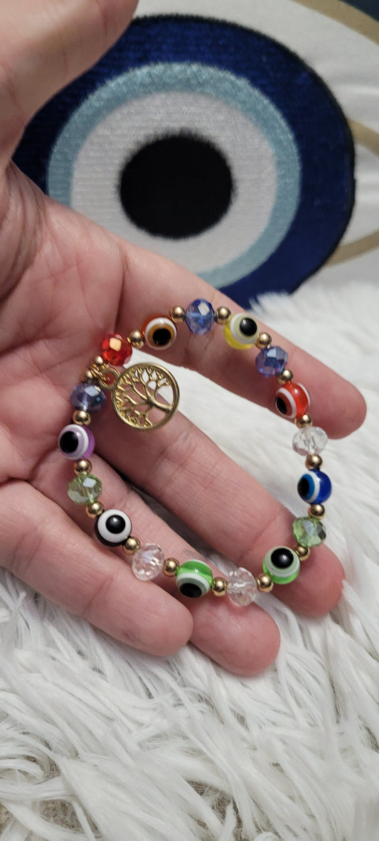 Tree of life- evil eye protection bracelet