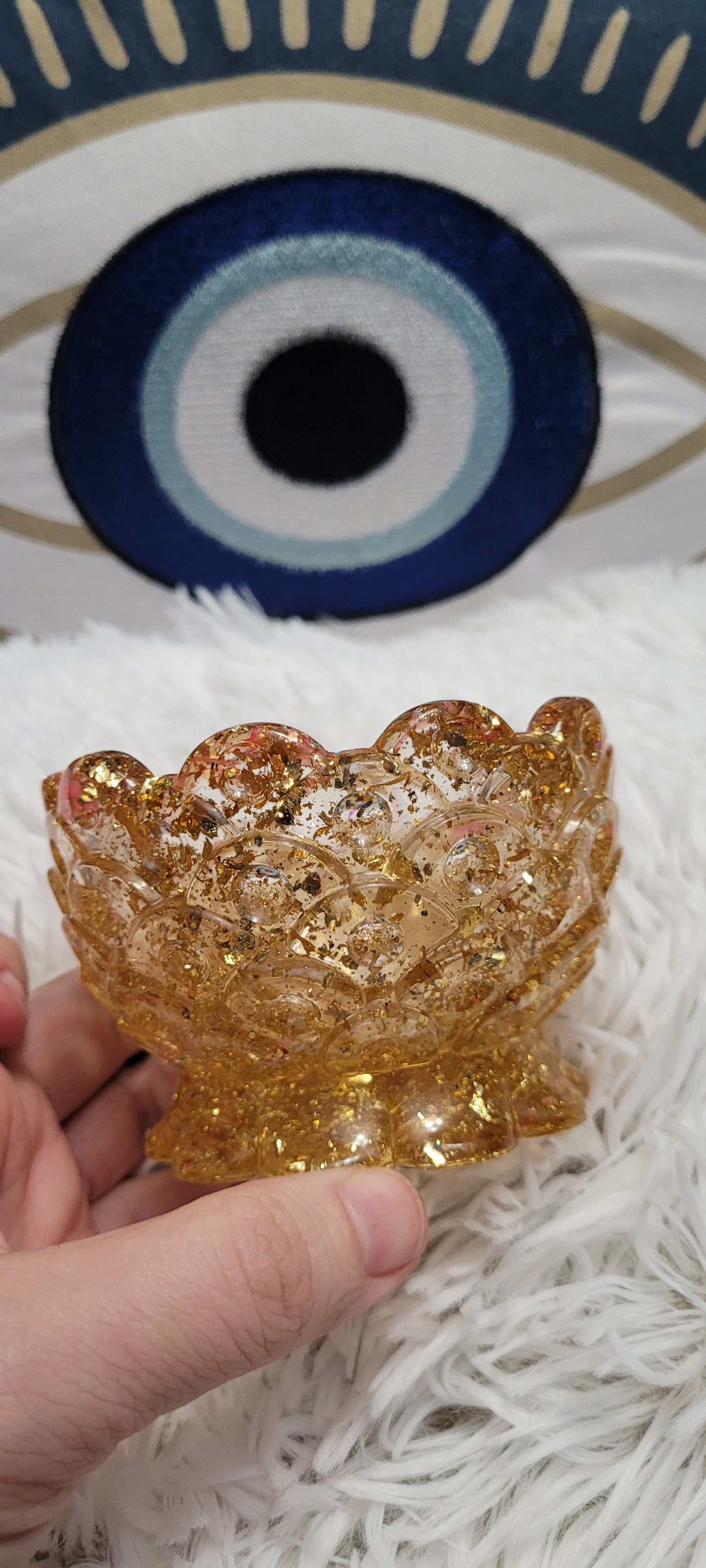 Resin offering bowl