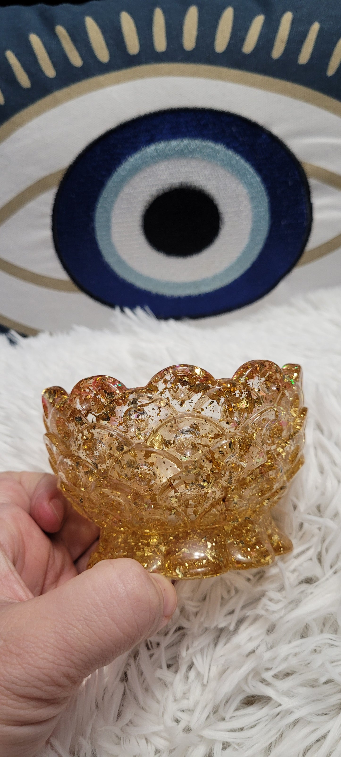 Resin offering bowl