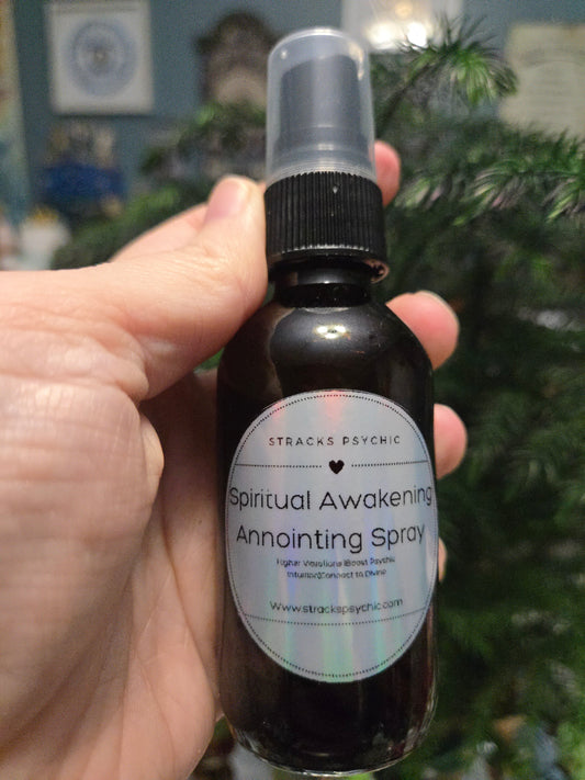 STRACKS Spiritual Awakening | Connect to Divine | Spirit Realm Connect| Blessed| Annointing Oil | Dropper | Spray| Potion