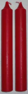 1/2" Red Chime Candle 20 pack