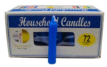 (set of 72) 4" household candles