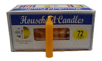 (set of 72) 4" household candles