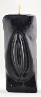 Black Female Genital Candle