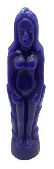 Blue Female candle 7