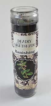 Deadly Nightshade| 7 day candle |Banishing