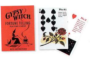 Gypsy Witch Fortune Telling Playing Card by Mlle Lenormand (attributed)