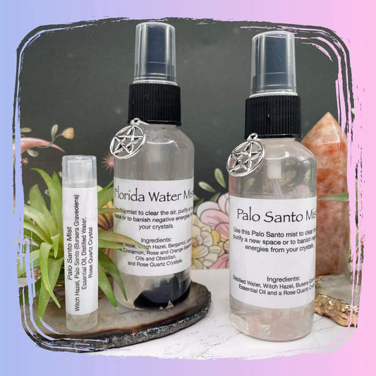 Stracks Mists|Florida Water- Palo Santos| Peppermint| Lavender Mists