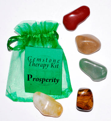 Prosperity gemstone therapy kit