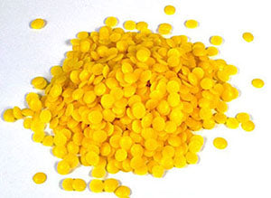 Beeswax pellets yellow