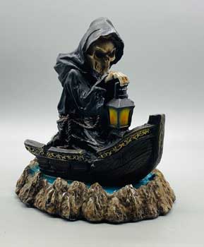 6 3/4" Reaper backflow incense burner| Santa Muerte