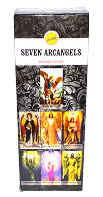 box of 6) 7 Archangels sree vani stick