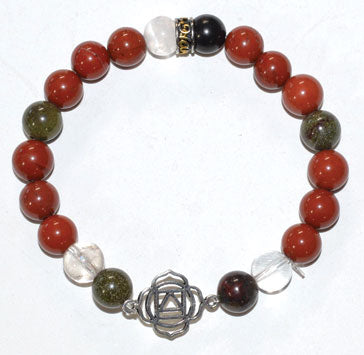 8mm Chakra Root bracelet