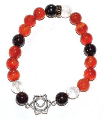 8mm Chakra Sacral bracelet