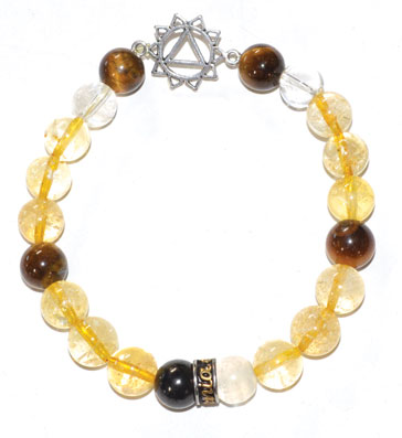 8mm Chakra Solar Plexus bracelet