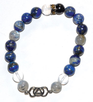 8mm Chakra Third Eye Bracelet