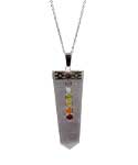 Selenite Chakra Pendant Necklace