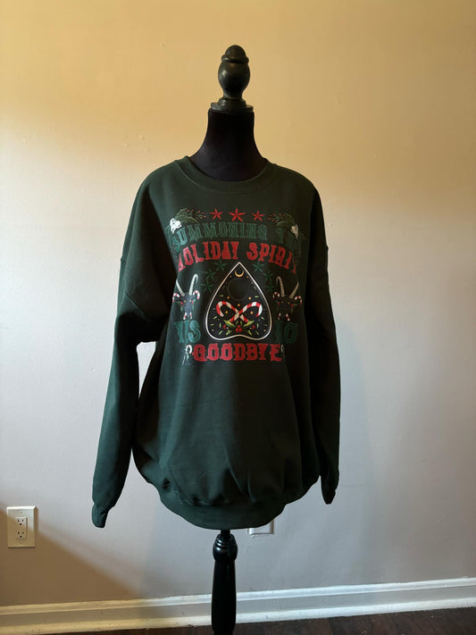 CHRISTMAS 🎄 Summoning the Holiday Spirit- Sweatshirt