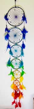 55" Chakra dreamcatcher