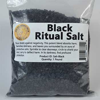 1 Lb Black ritual salt