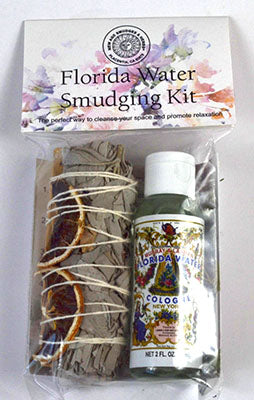 Florida Water smudge kit