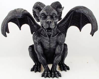 Ram Horned Gargoyle | statue