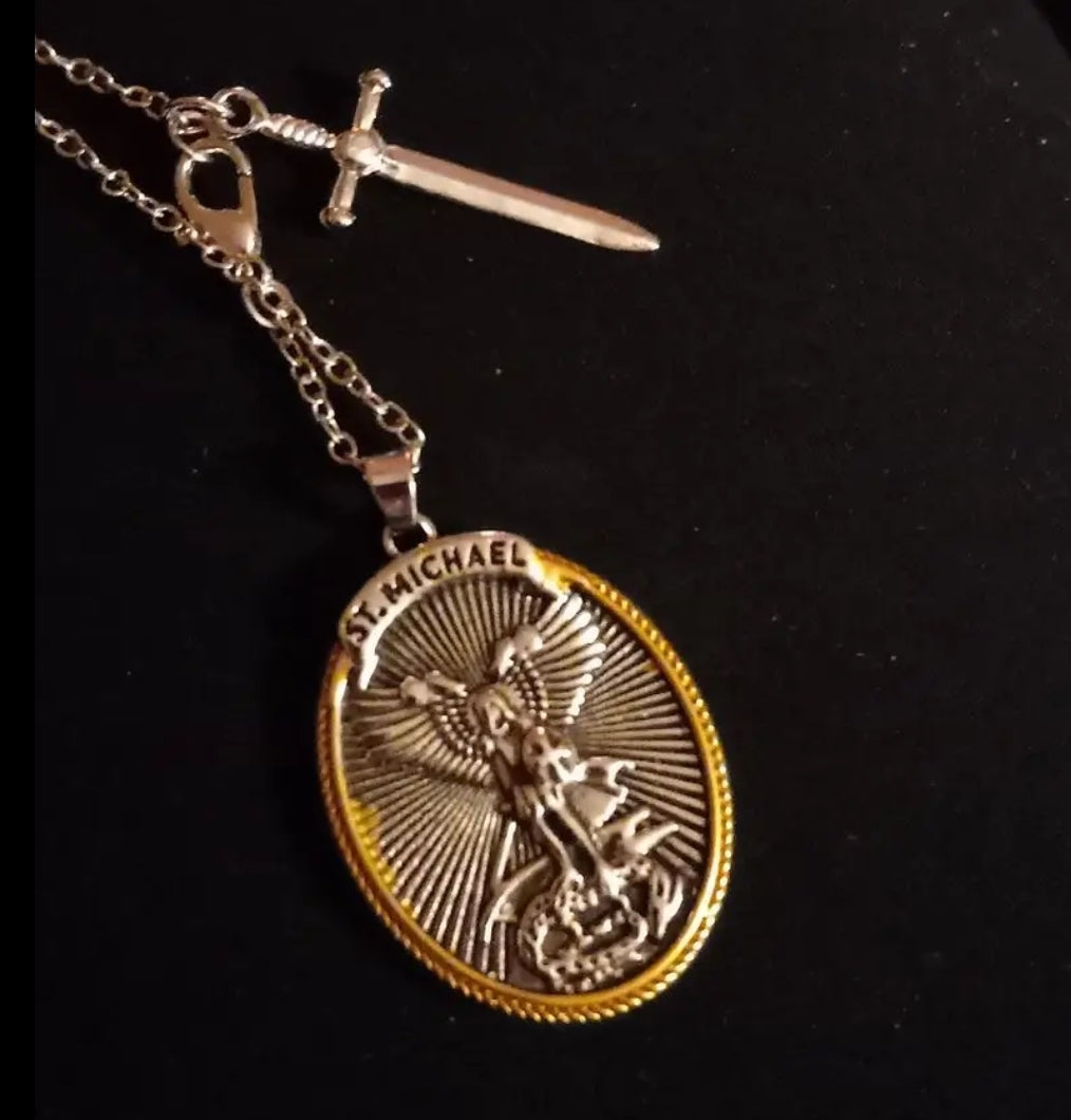 Archangel Saint Michael Necklace