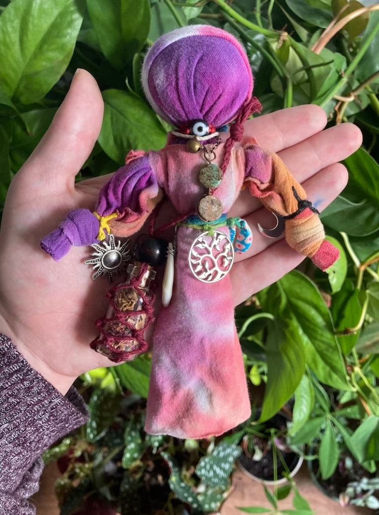 CUSTOM Deity/Poppet, Art Doll, Altar Doll, Kitchen Witch, Voodoo doll, Altar Decor, Handmade Doll, Witchy Aesthetics and Gifts