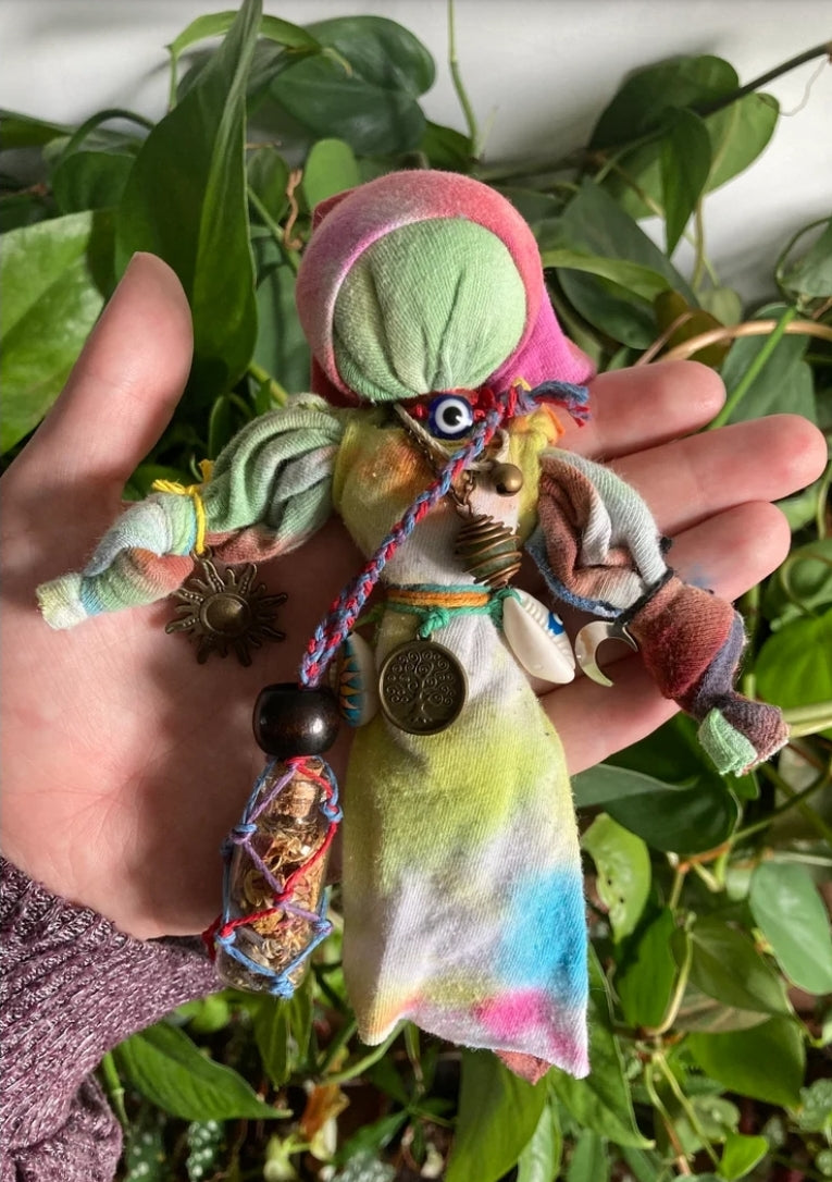 CUSTOM Deity/Poppet, Art Doll, Altar Doll, Kitchen Witch, Voodoo doll, Altar Decor, Handmade Doll, Witchy Aesthetics and Gifts