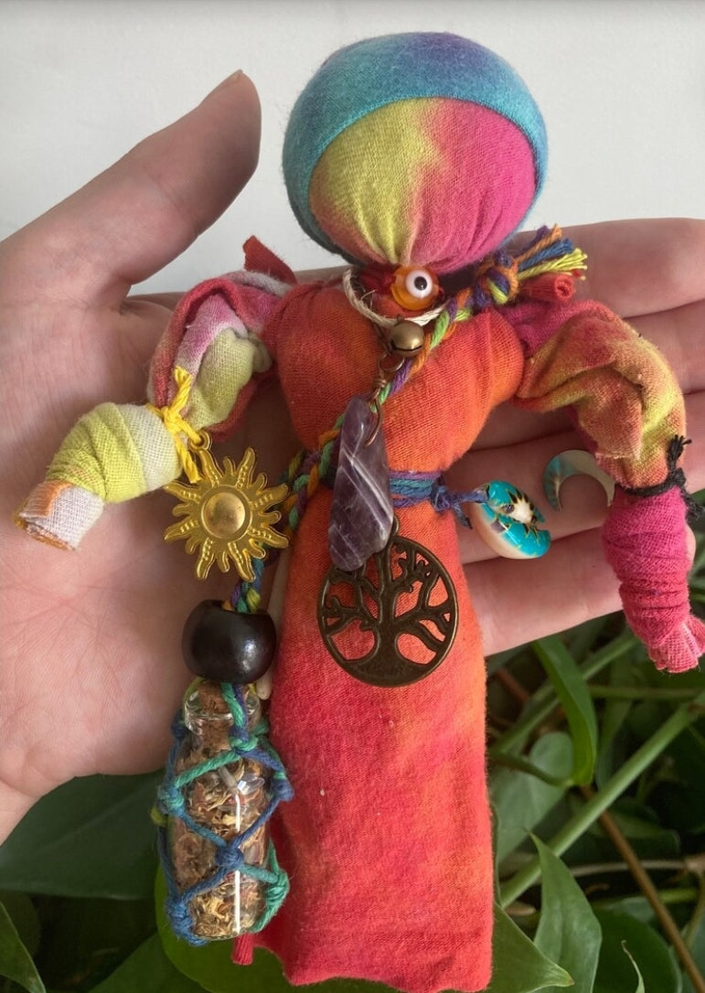 CUSTOM Deity/Poppet, Art Doll, Altar Doll, Kitchen Witch, Voodoo doll, Altar Decor, Handmade Doll, Witchy Aesthetics and Gifts