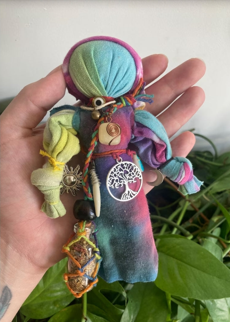 CUSTOM Deity/Poppet, Art Doll, Altar Doll, Kitchen Witch, Voodoo doll, Altar Decor, Handmade Doll, Witchy Aesthetics and Gifts