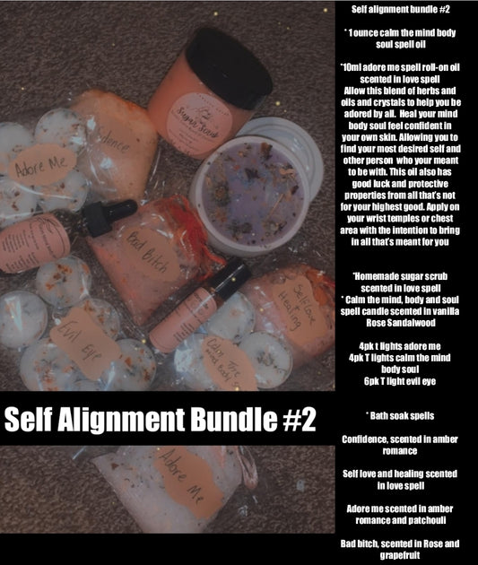 Self Alignment Bundle #2 |KIT| Self Love| Intention Oils