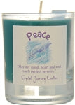 Peace soy votive candle