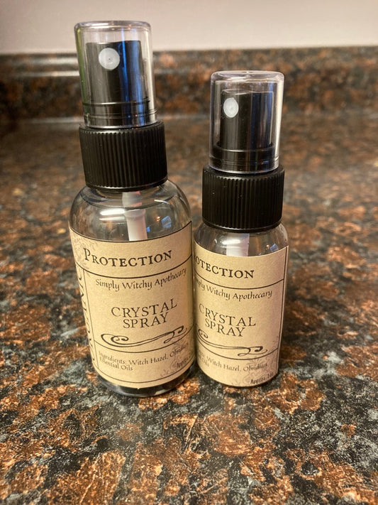 Crystal Spray * Protection Spray * Protect Yourself * Protection Crystal Spray