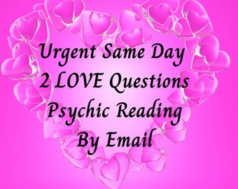 2 Love Questions by Email