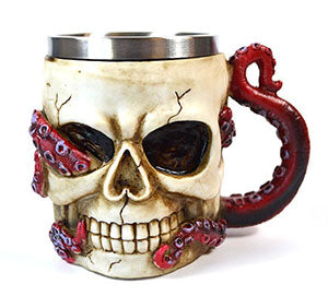 Skull Octopus Mug