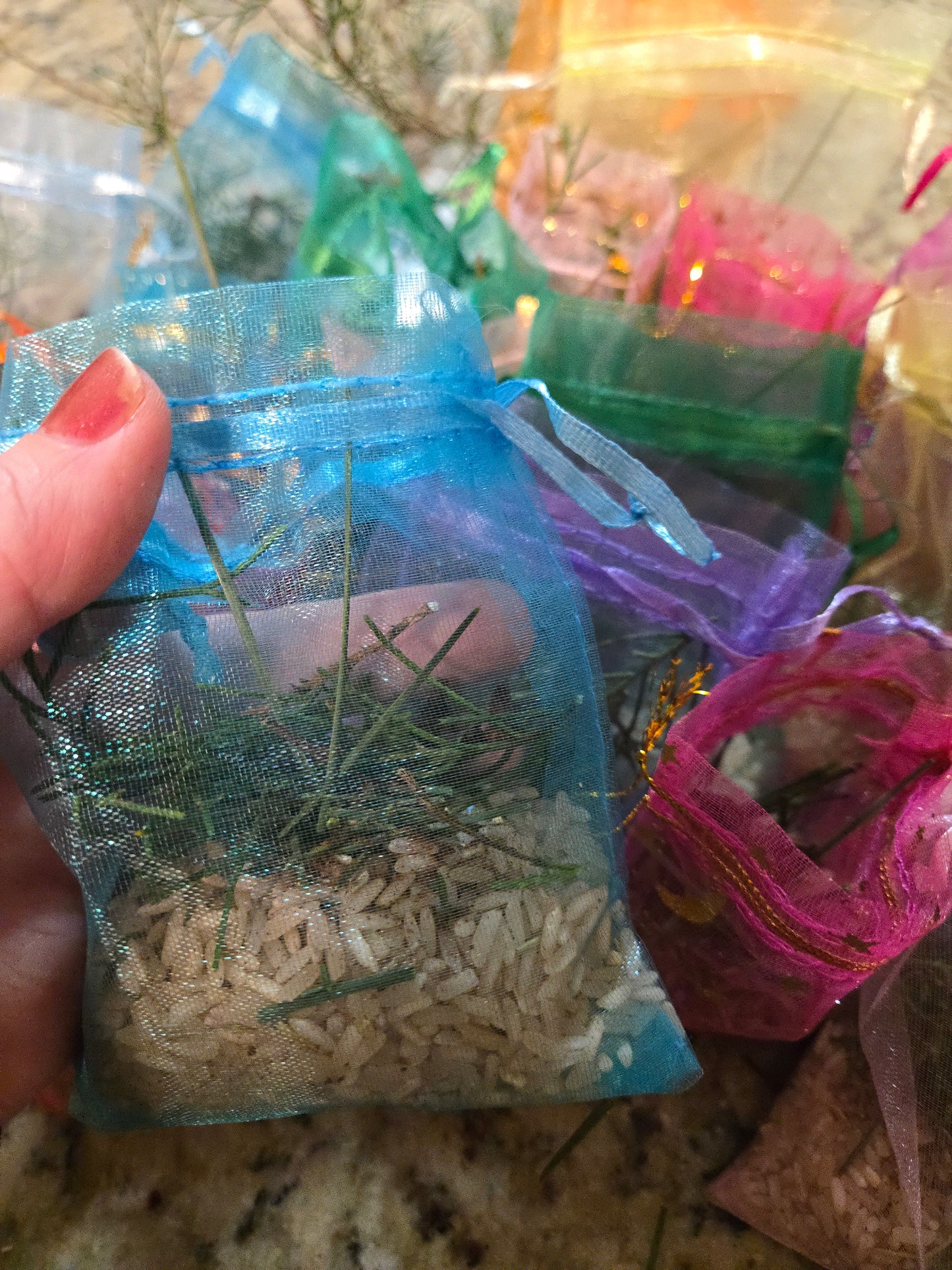 Blessed & Charged Home Protection & Mouse Deterrent Sachets Bundle – Herbs & Oils, Energy Cleansing & Spiritual Shield